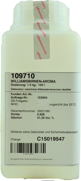 Aroma / Williamsbirnen-Destillat