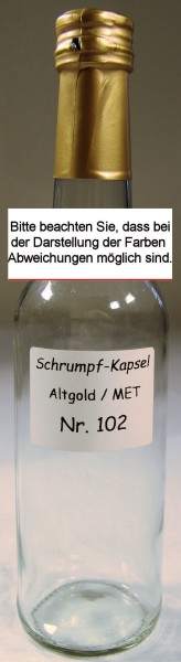 Kapsel (102) Altgold