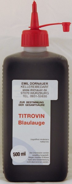 Titrovin-Blaulauge / 500 ml