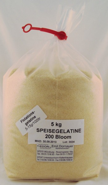 Gelatine für Flotation / 5 kg