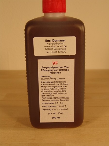 VF / 500 ml Enzympräparat zur Verflüssigung
