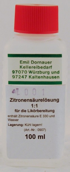 Zitronensäure flüssig / 100 ml