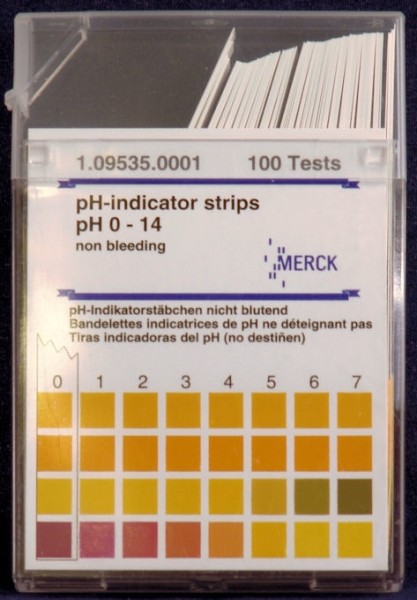 Indikatorstäbchen 0,0 - 14,0 pH