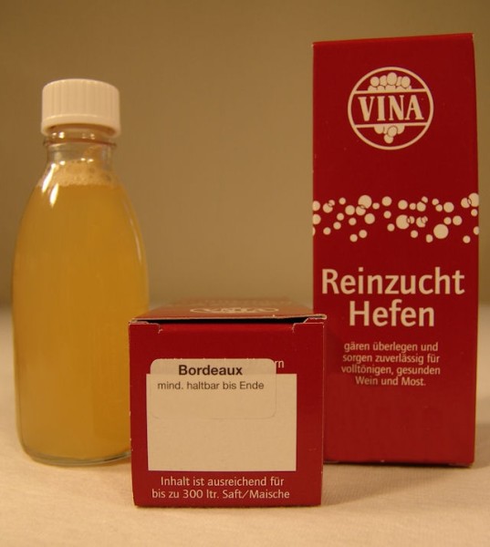 Portwein-Reinzuchthefe für 300 Liter