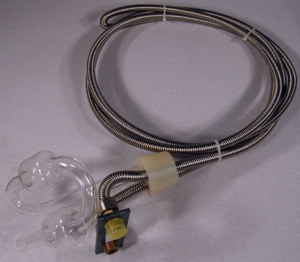 Kühlschlauch mit Silicon-Gärstopfen mit Gärröhre