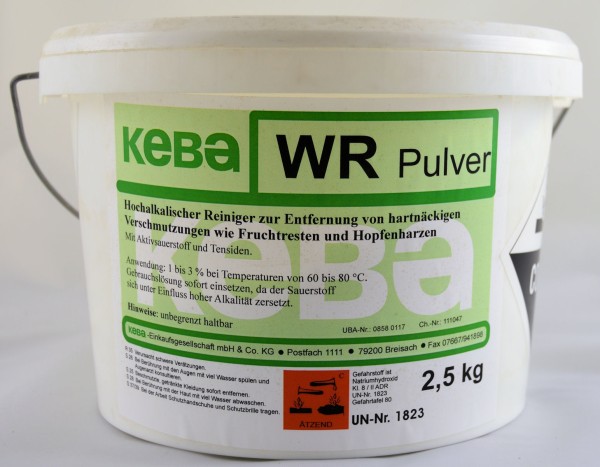 WR Reinigungspulver 2,5 kg