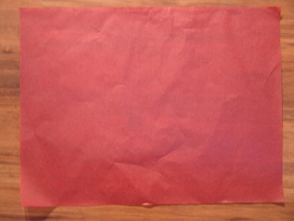 Flaschenseide, rot