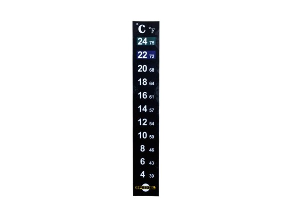 Thermometer - Streifen 4-24 C