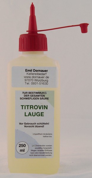 Titrovin-Lauge / 250 ml