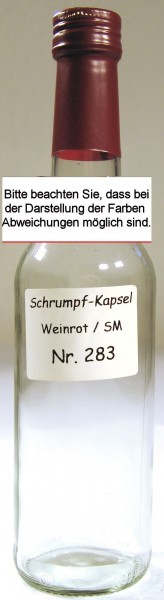 Kapsel (283)SM Weinrot BigLine