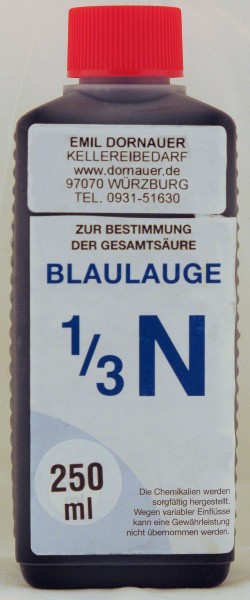 Blaulauge 1/3 n / 250 ml für TITROFIX-Geräte
