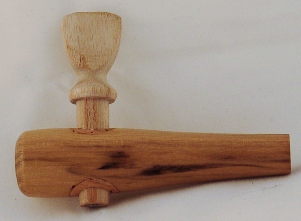 Holzhahn / L 15 cm