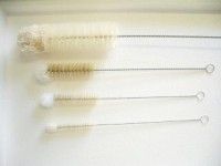 Tüllenbürste mit Wollkopf D 40mm Tüllenbürste mit Wollkopf D 40mm