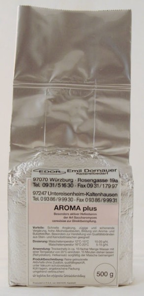 Aroma PLUS Hefe / 500gr Stein-u Kernobst u. Beeren