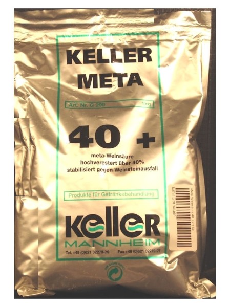 Meta-Weinsäure 40 + / 1 kg