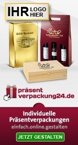 Präsentverpackung mit Ihrem Logodruck