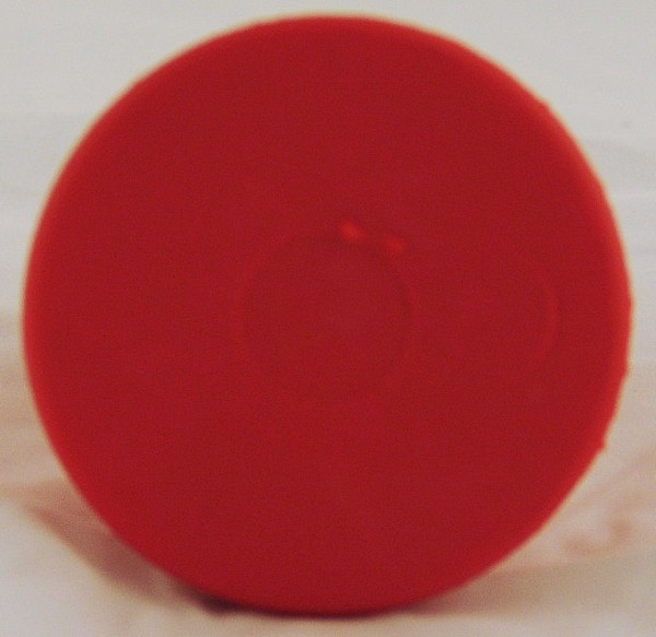 Gummispund rot 80 ohne Loch