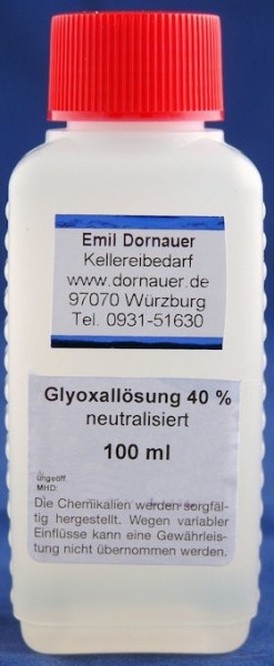 Glyoxalsäure 40%ig,neutralisiert / 100ml