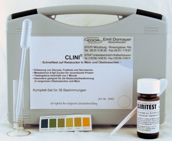 CLINITEST -Gerät komplett