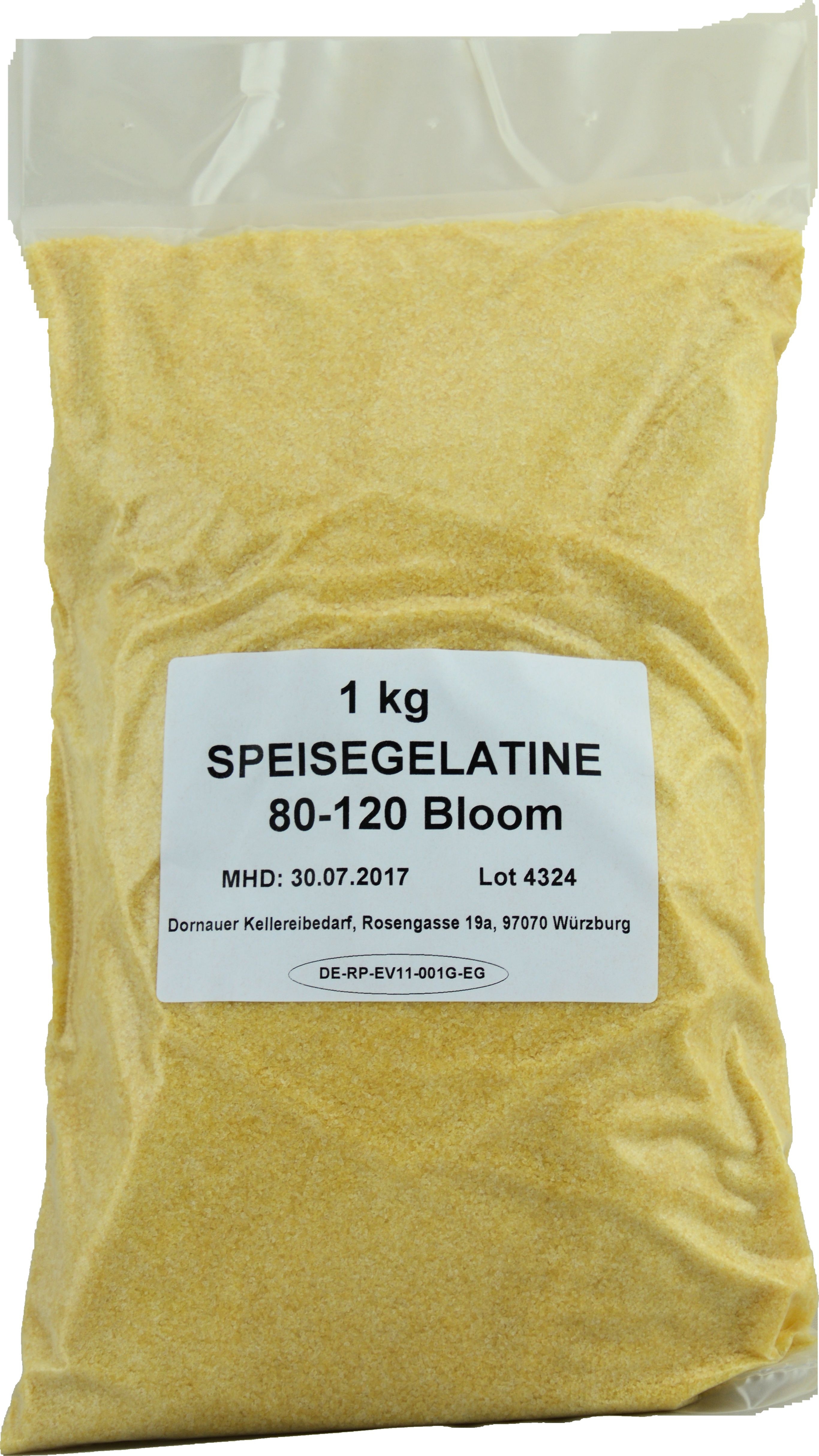 Gélatine 120 blooms 2 kg