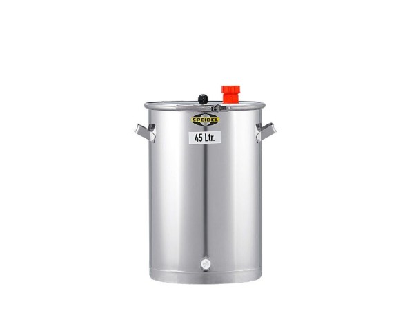 Universalfass-Edelstahl 45 ltr. Edelstahkanne