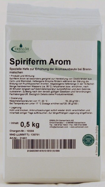 Spiriferm Arom Hefe 500 gr