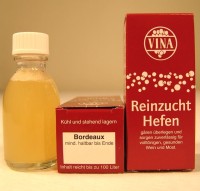 Bordeaux-Reinzucht-Hefe flüssig für 100 liter Bordeaux-Reinzucht-Hefe flüssig für 100 liter