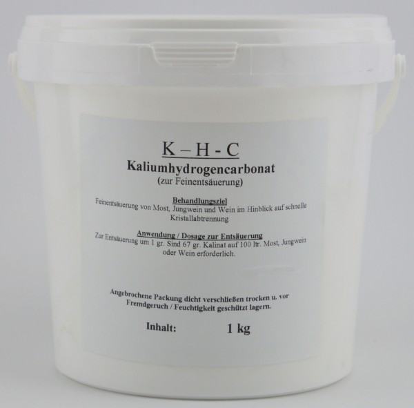 Kalinat / KHC / (Kaliumhydrogencarbonat)