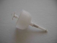 Trichter mit Füllstop mit Überlaufschutz Trichter mit Füllstop mit Überlaufschutz